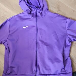 Nike Purple Full-Zip Hoodie